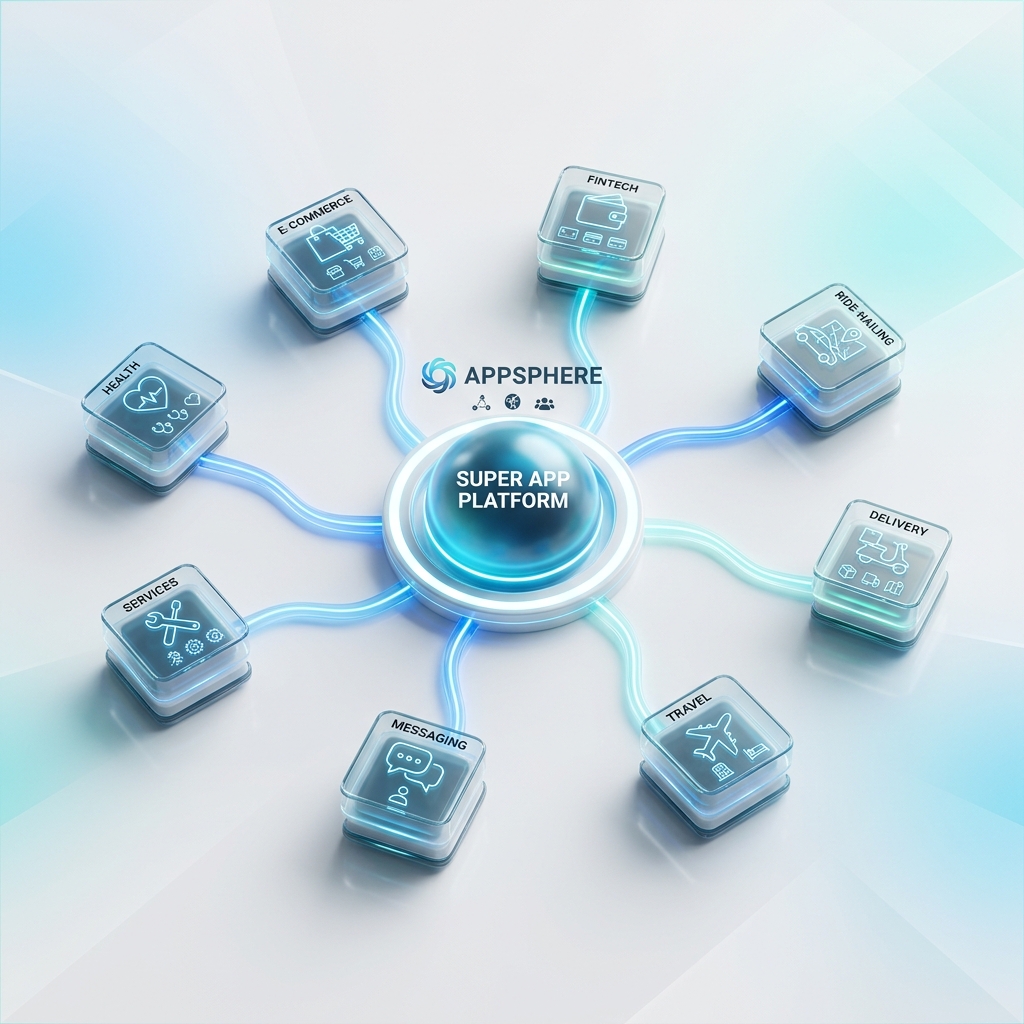 Super App Ecosystem Visualization